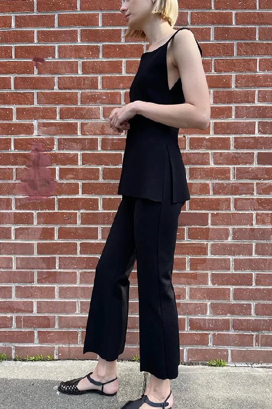 NSFW Asher Apron Top In Black (Sold Out) Unique Women's Upcycled
