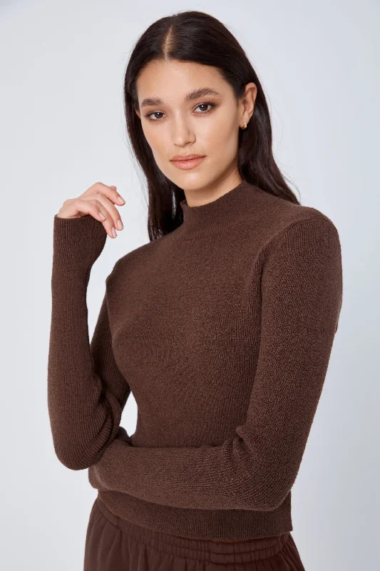 ROZALIA x ATOIR Womens The Long Sleeve Top Coco Traditional Women's Wool