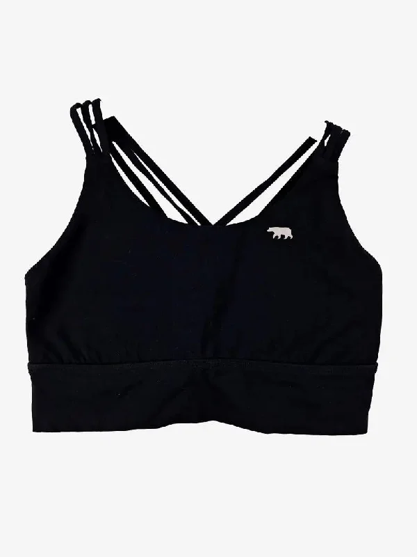 Running Bare Strappy Exercise Cropped Top Size 18 Athletic Women's High - 