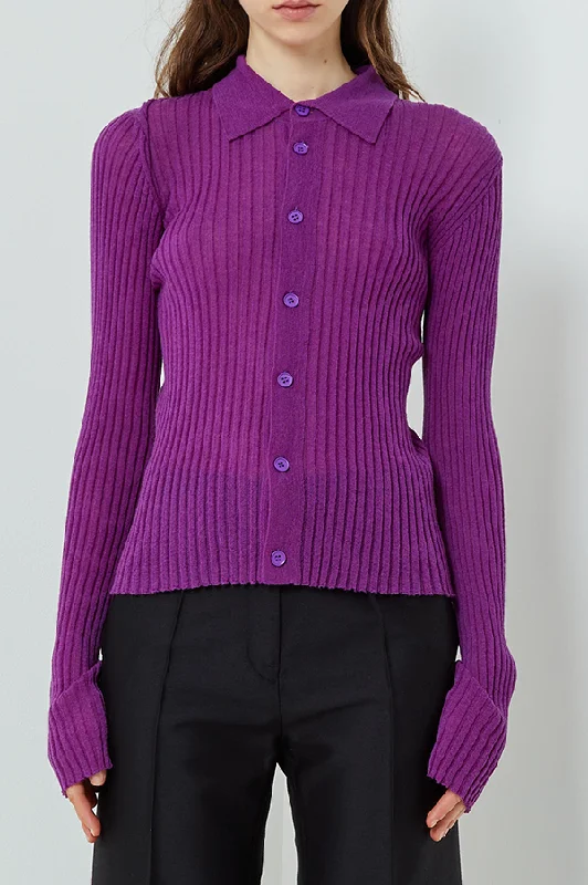 Krispa Top in Dark Magenta (Sold Out) Cashmere