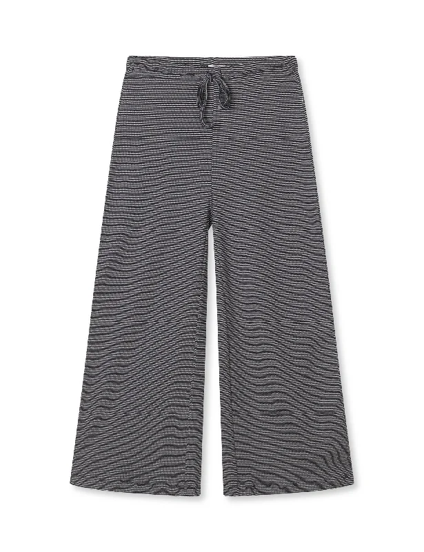 2x2 Cotton Stripe Verona Pants, Parisian Night/Vanilla Ice