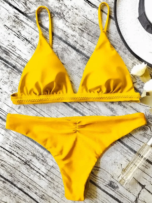 Cami Thong Bikini Set