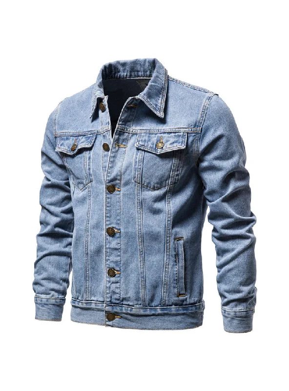 Men's Denim Jacket Jeans Coat