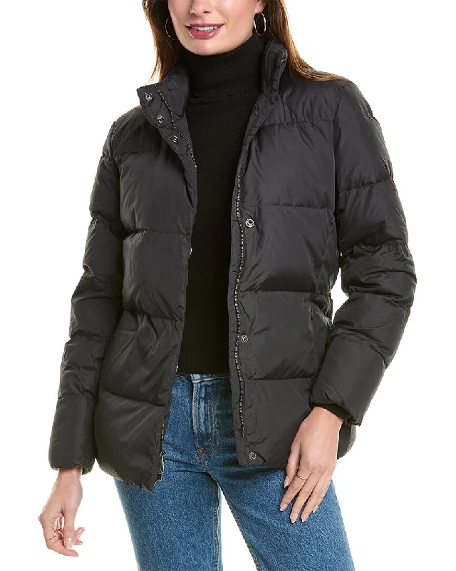 Brooks Brothers Belted Puffer Jacket