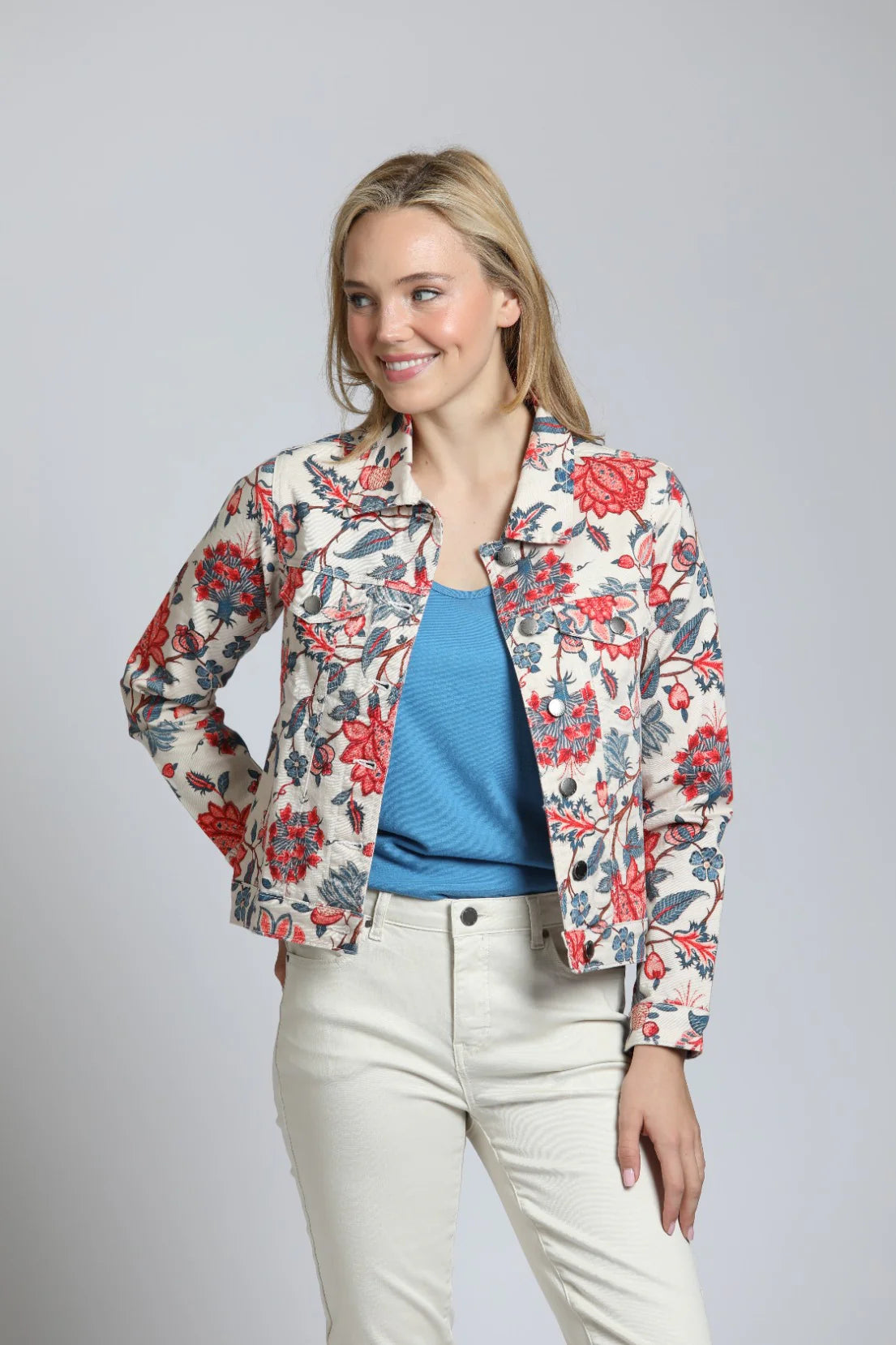 Vintage Jacobean Floral Jacket