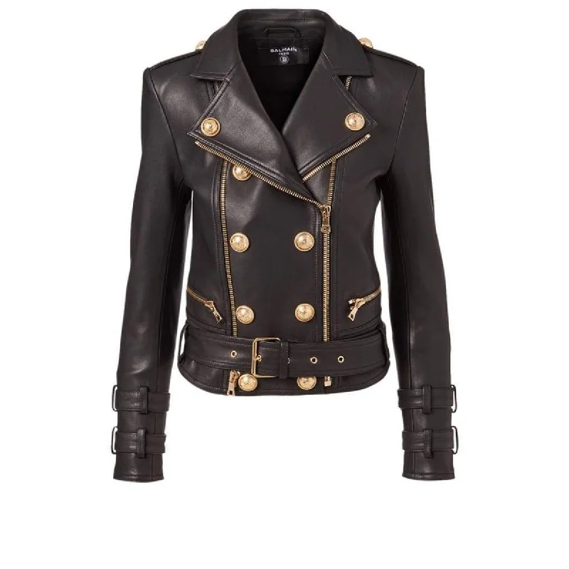 Leather Biker Jacket