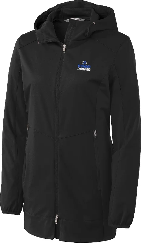 Port Authority Ladies Active Hooded Soft Shell Jacket Cool Women's Skate