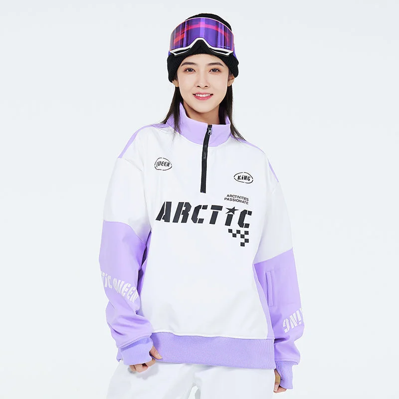 Women's Arctic Queen Half-Zip Fleece Pullover Scandinavian