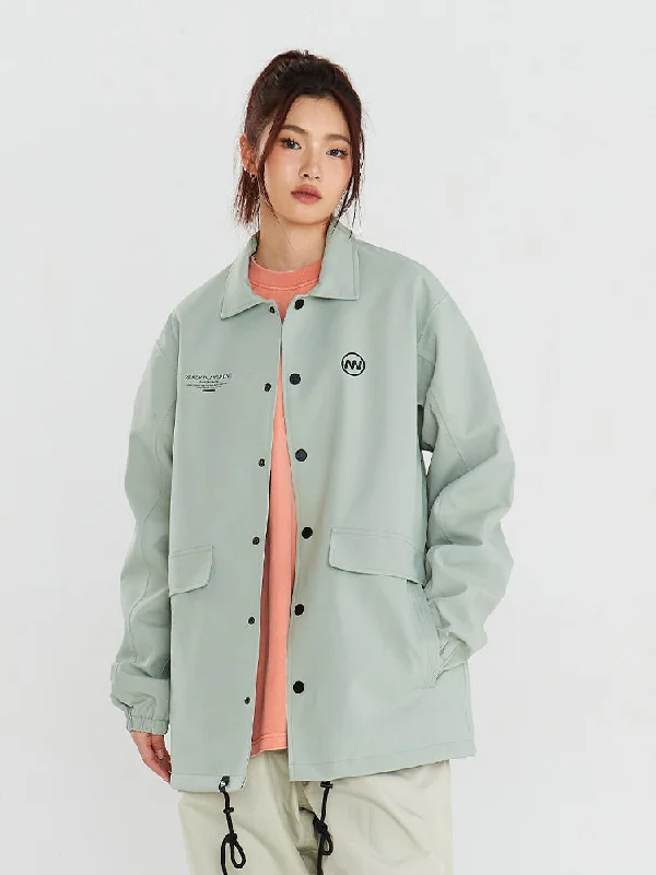 Women's Nandn Basic Style Coach Jacket French