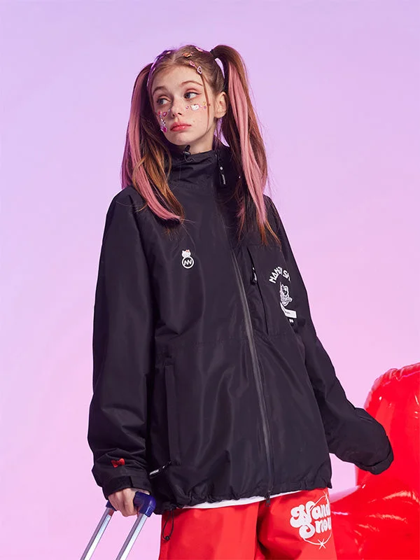 Women's Nandn x Hello Kitty Snowboard Jacket Sleek Women's 