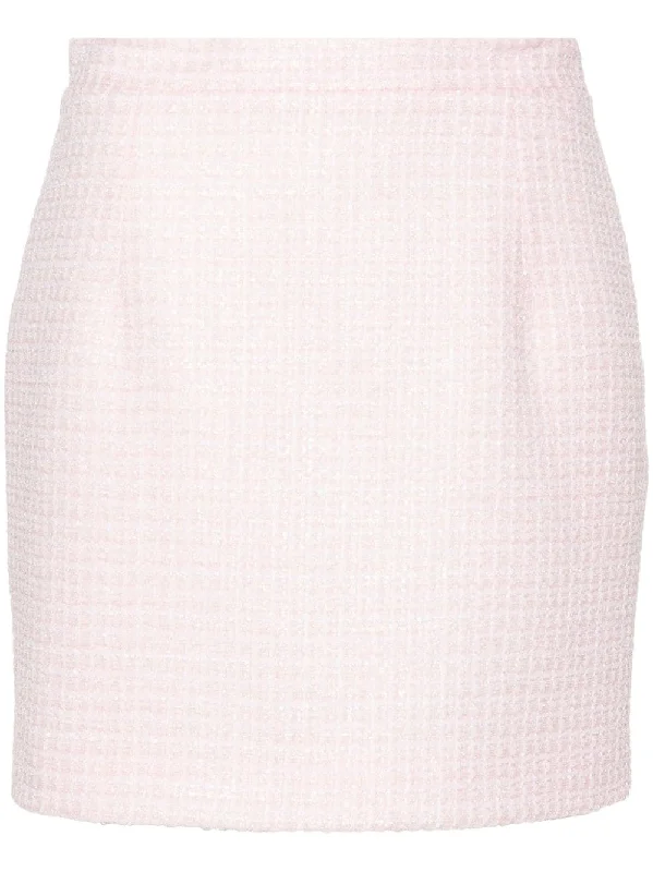 Alessandra Rich Women's Skirts Powder