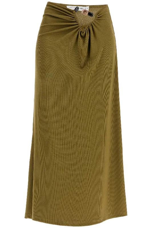 Christopher Esber Women's Long Skirt With Stones