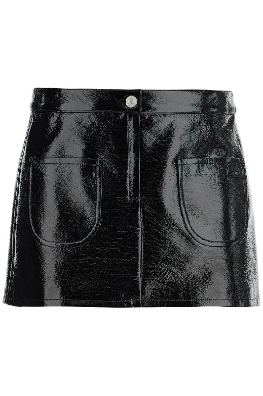 Courreges Women's Mini Skirt With Pockets