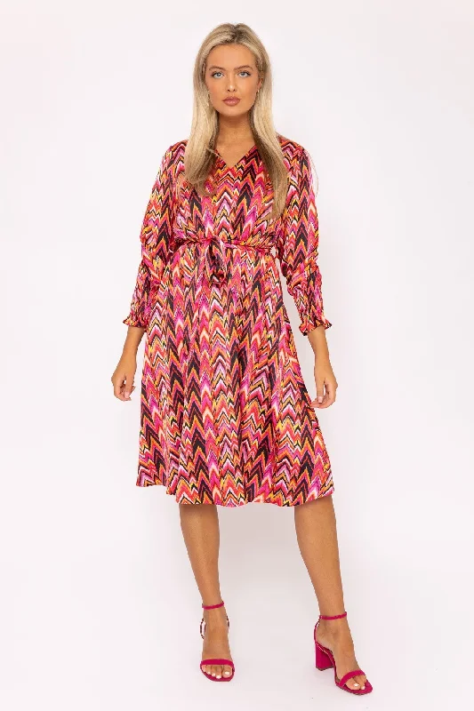 Indie Printed Midi Dress