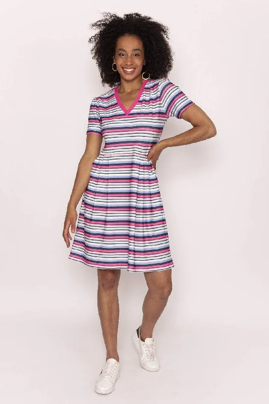 Stripe Jersey Dress