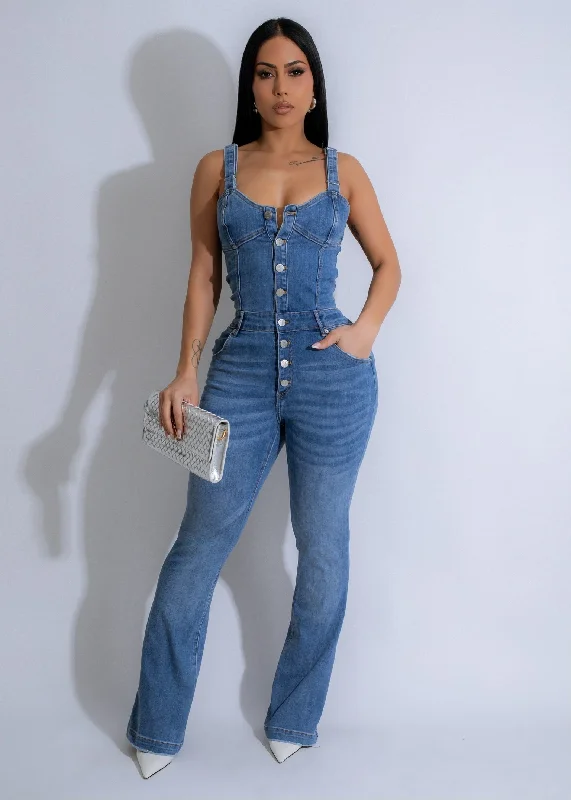 Urban Maven Jumpsuit Light Denim