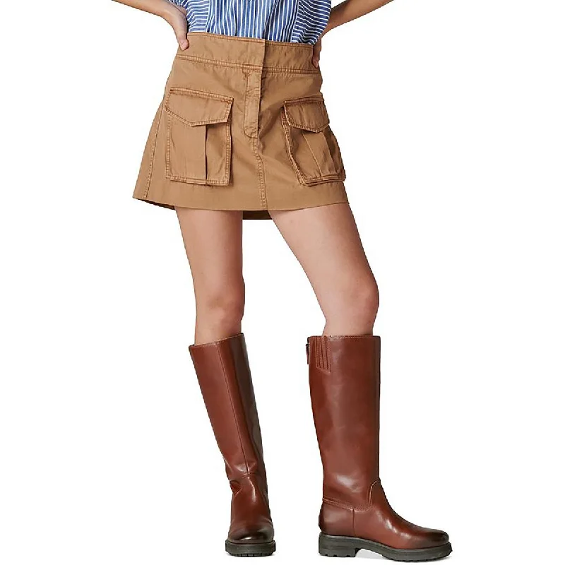 Womens Cargo Mini Cargo Skirt