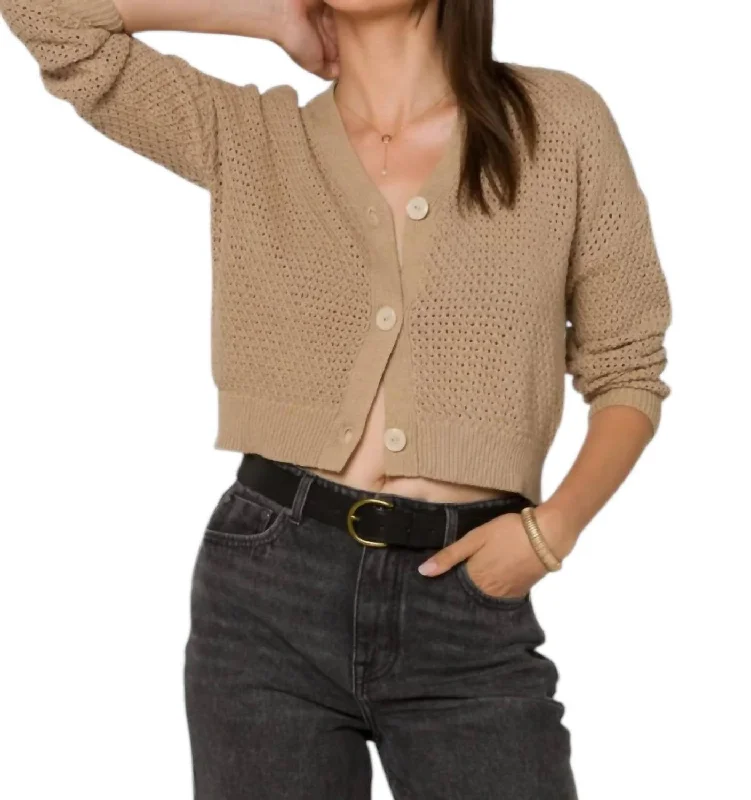 Aris Sweater In Beige